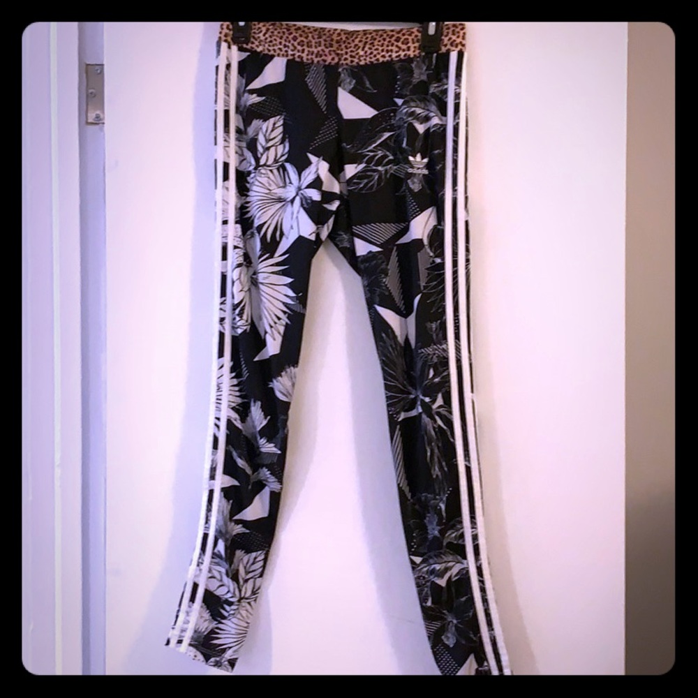 Adidas Flower Pattern Leggings